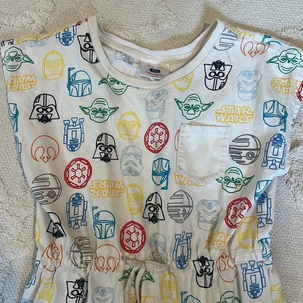 Hanna Andersson Star Wars Dress like new size 10
